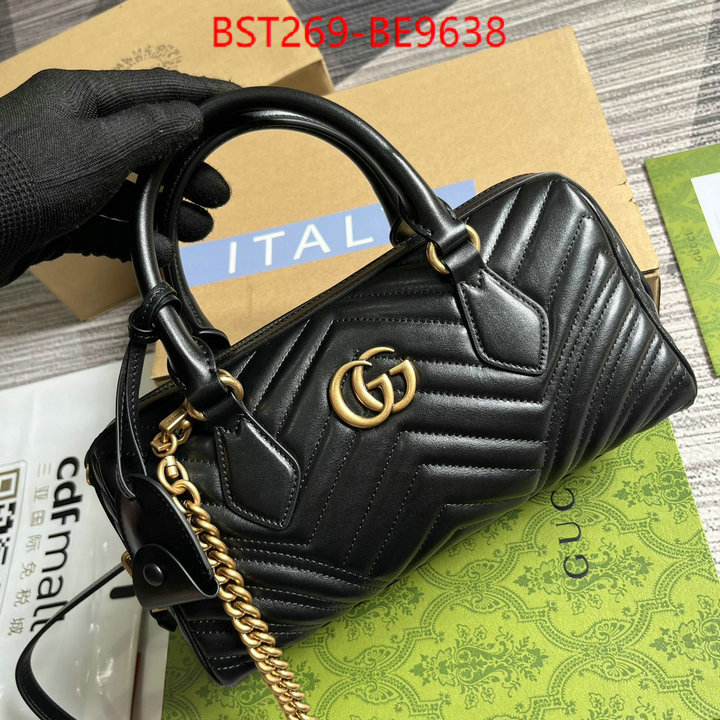 Gucci Bags(TOP)-Marmont,is it illegal to buy dupe ID: BE9638,$: 269USD