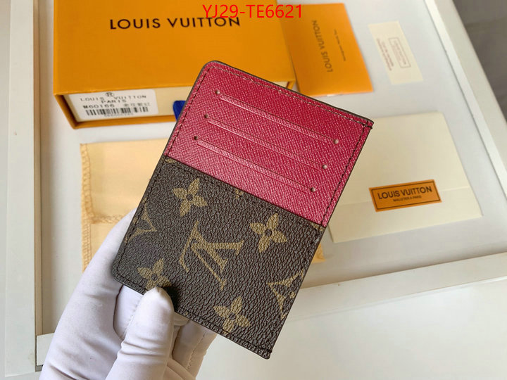 LV Bags(4A)-Wallet,sale outlet online ID: TE6621,$: 29USD