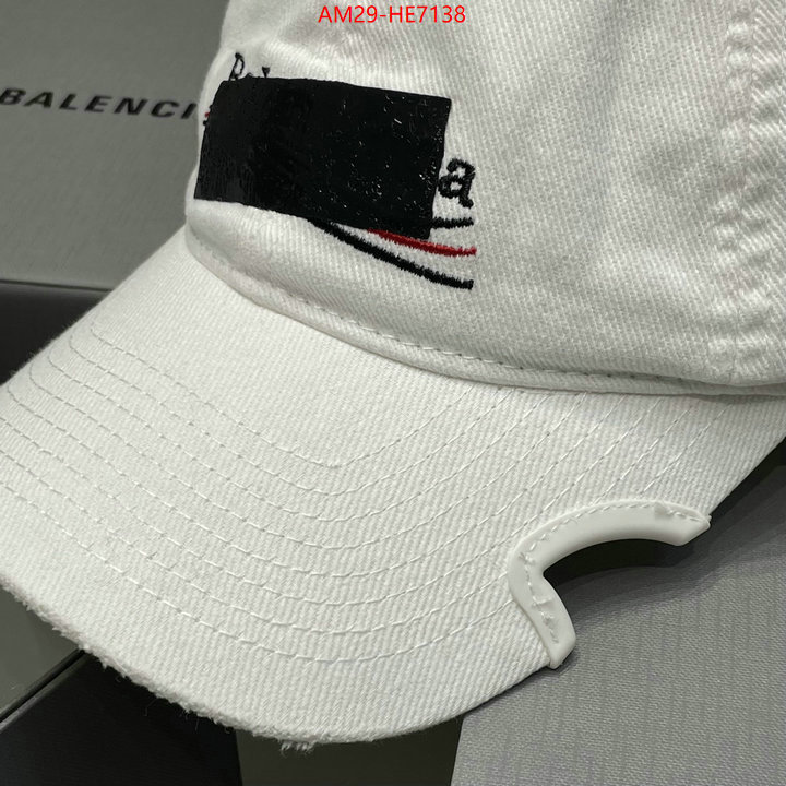 Cap (Hat)-Balenciaga,replica every designer ID: HE7138,$: 29USD