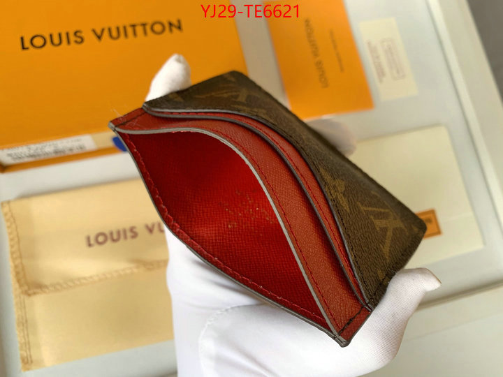 LV Bags(4A)-Wallet,sale outlet online ID: TE6621,$: 29USD