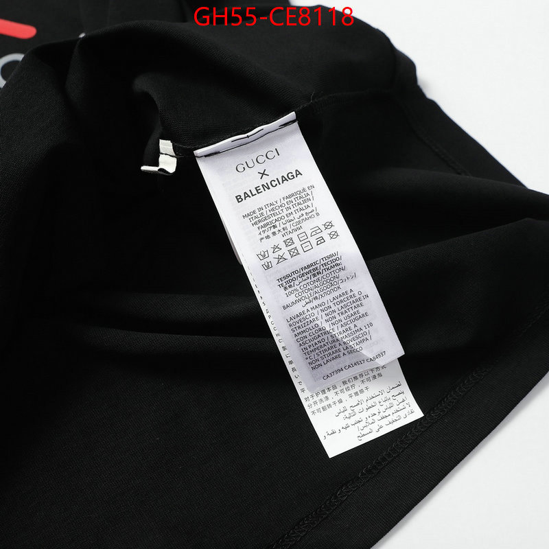 Clothing-Gucci,replica wholesale ID: CE8118,$: 55USD