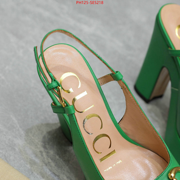 Women Shoes-Gucci,fashion replica ID: SE5218,$: 125USD