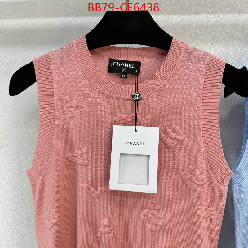 Clothing-Chanel,customize best quality replica ID: CE6438,$: 79USD