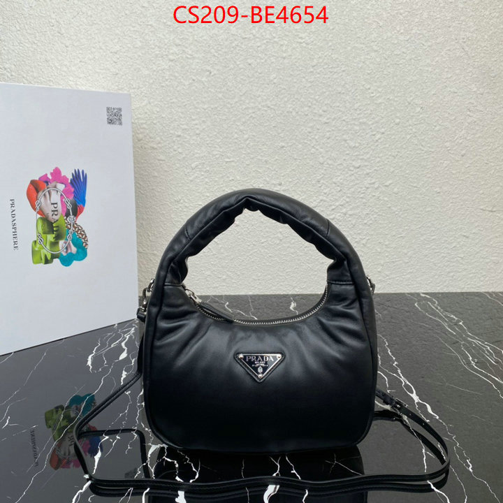 Prada Bags(TOP)-Diagonal-,designer ID: BE4654,$: 209USD