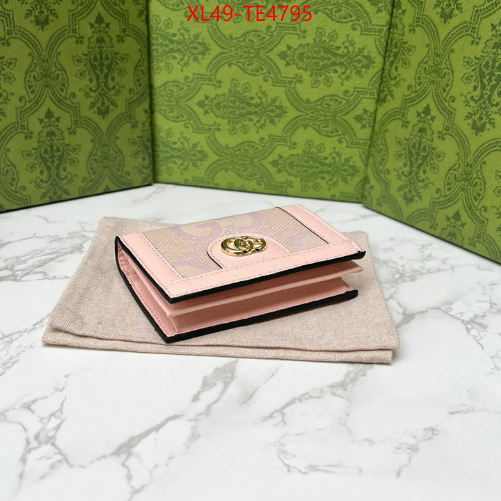 Gucci Bags(4A)-Wallet-,top 1:1 replica ID: TE4795,$: 49USD