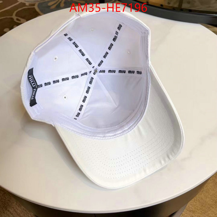 Cap (Hat)-Miu Miu,cheap high quality replica ID: HE7196,$: 35USD