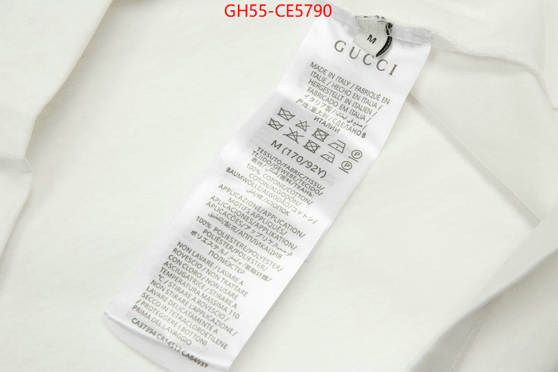 Clothing-Gucci,customize the best replica ID: CE5790,$: 55USD