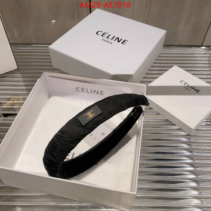 Hair band-Celine,how can i find replica ID: AE7018,$: 29USD