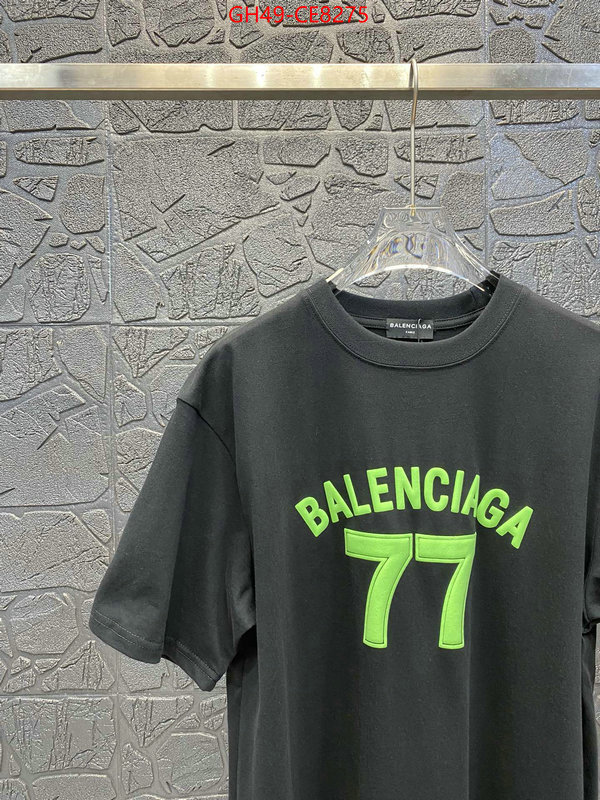 Clothing-Balenciaga,practical and versatile replica designer ID: CE8275,$: 49USD