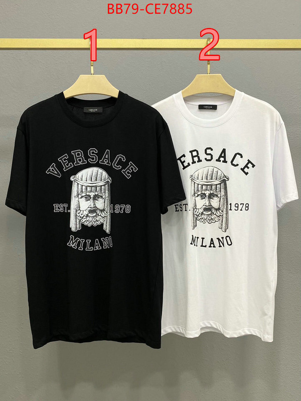 Clothing-Versace,designer wholesale replica ID: CE7885,$: 79USD