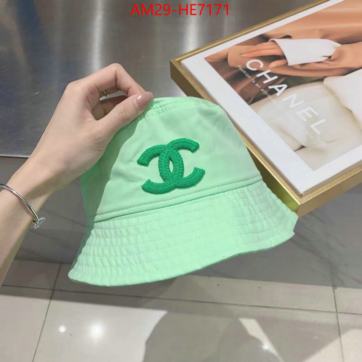 Cap (Hat)-Chanel,replicas ID: HE7171,$: 29USD