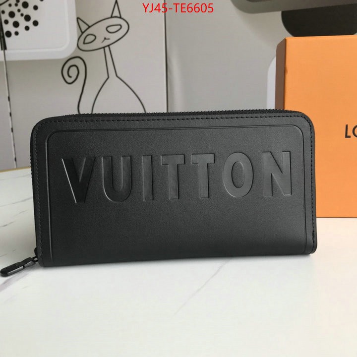 LV Bags(4A)-Wallet,what's best ID: TE6605,$: 45USD