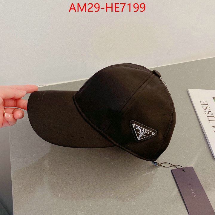 Cap (Hat)-Prada,luxury 7 star replica ID: HE7199,$: 29USD