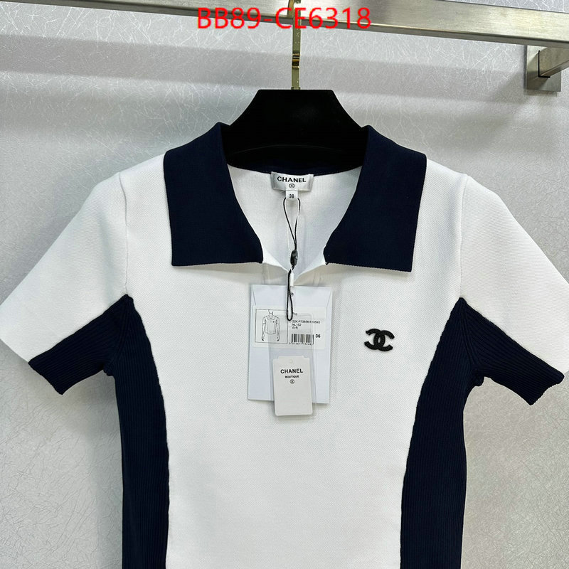 Clothing-Chanel,find replica ID: CE6318,$: 89USD