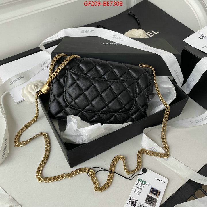 Chanel Bags(TOP)-Diagonal-,replica 2023 perfect luxury ID: BE7308,$: 209USD