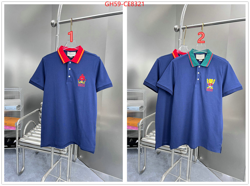 Clothing-Gucci,the most popular ID: CE8321,$: 59USD