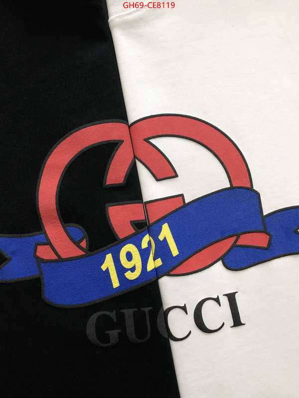 Clothing-Gucci,high quality ID: CE8119,$: 69USD