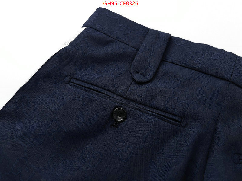 Clothing-Gucci,designer replica ID: CE8326,$: 95USD