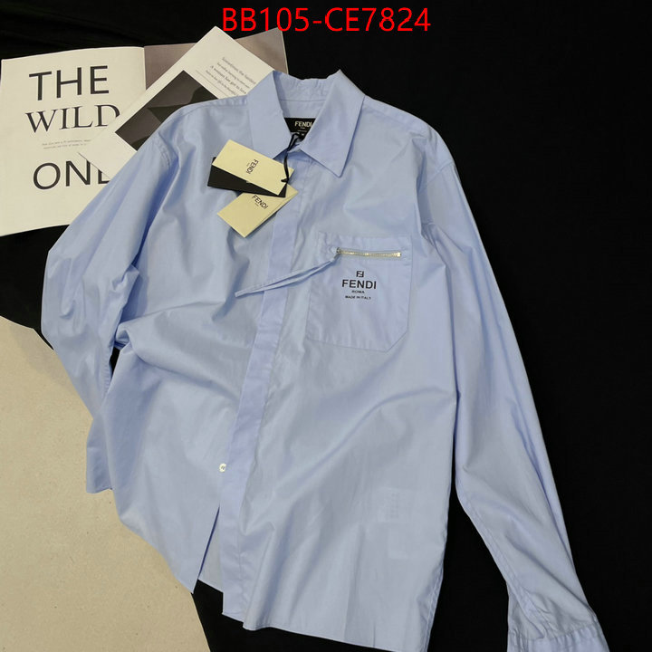 Clothing-Fendi,replica shop ID: CE7824,$: 105USD