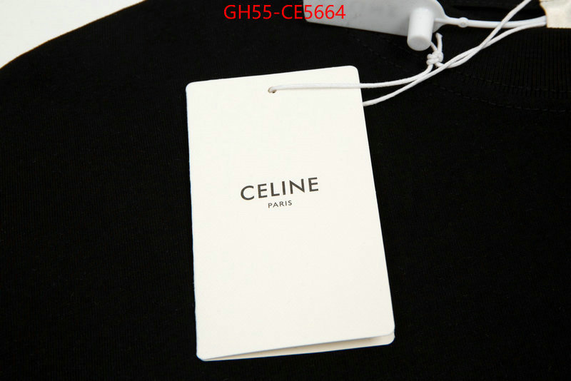 Clothing-Celine,mirror copy luxury ID: CE5664,$: 55USD