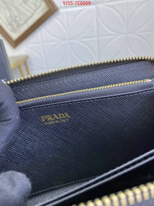 Prada Bags(4A)-Wallet,is it ok to buy replica ID: TE6669,$: 55USD