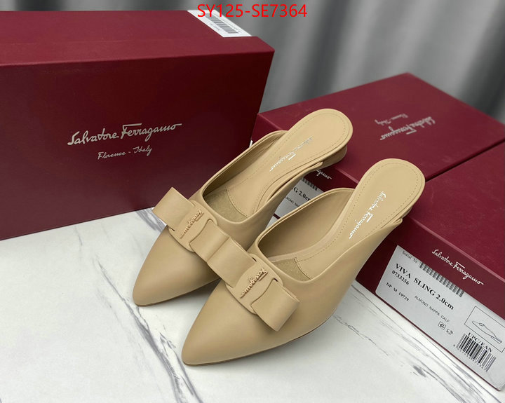 Women Shoes-Ferragamo,how to find designer replica ID: SE7364,$: 125USD