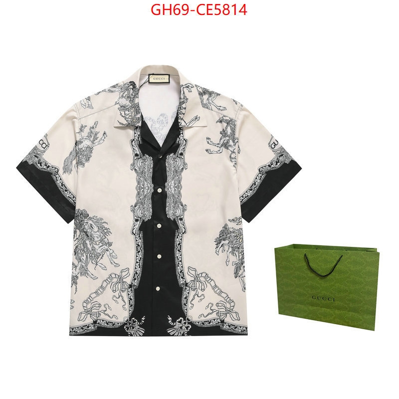 Clothing-Gucci,counter quality ID: CE5814,$: 69USD