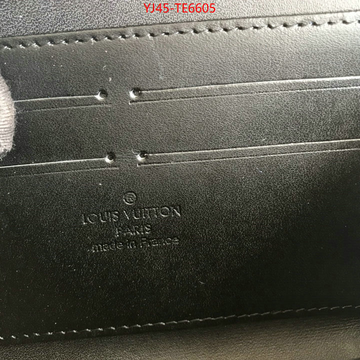 LV Bags(4A)-Wallet,what's best ID: TE6605,$: 45USD