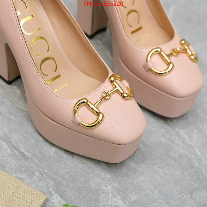 Women Shoes-Gucci,perfect replica ID: SE5220,$: 125USD