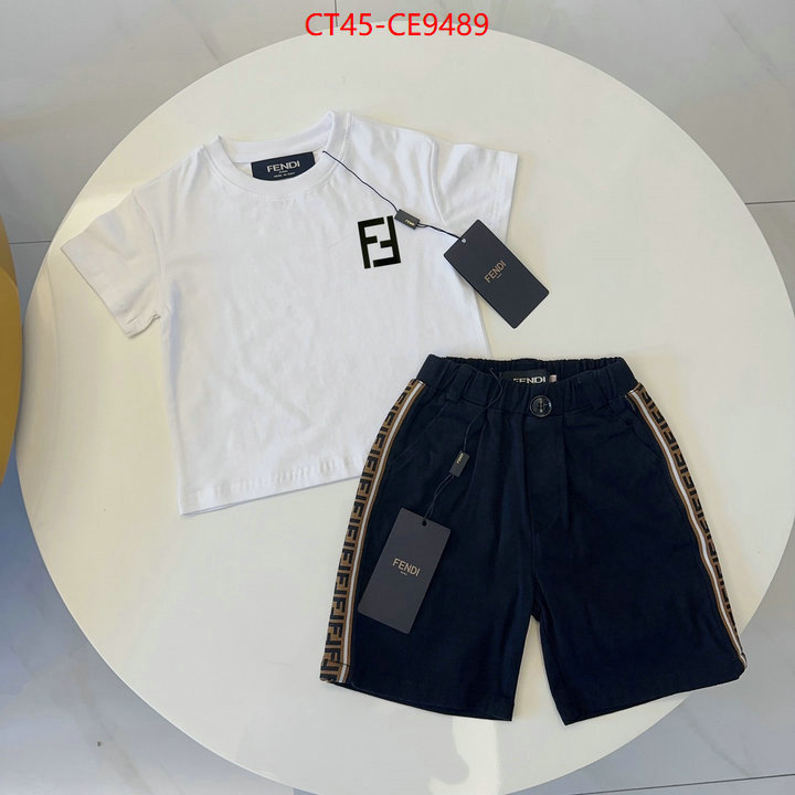 Kids clothing-Fendi,2023 replica ID: CE9489,$: 45USD