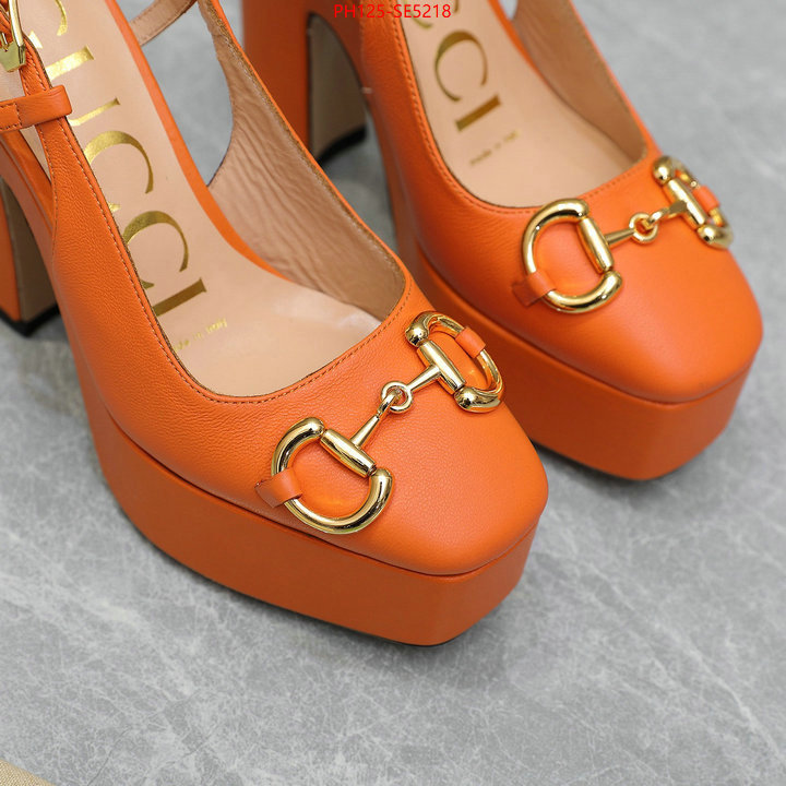 Women Shoes-Gucci,fashion replica ID: SE5218,$: 125USD