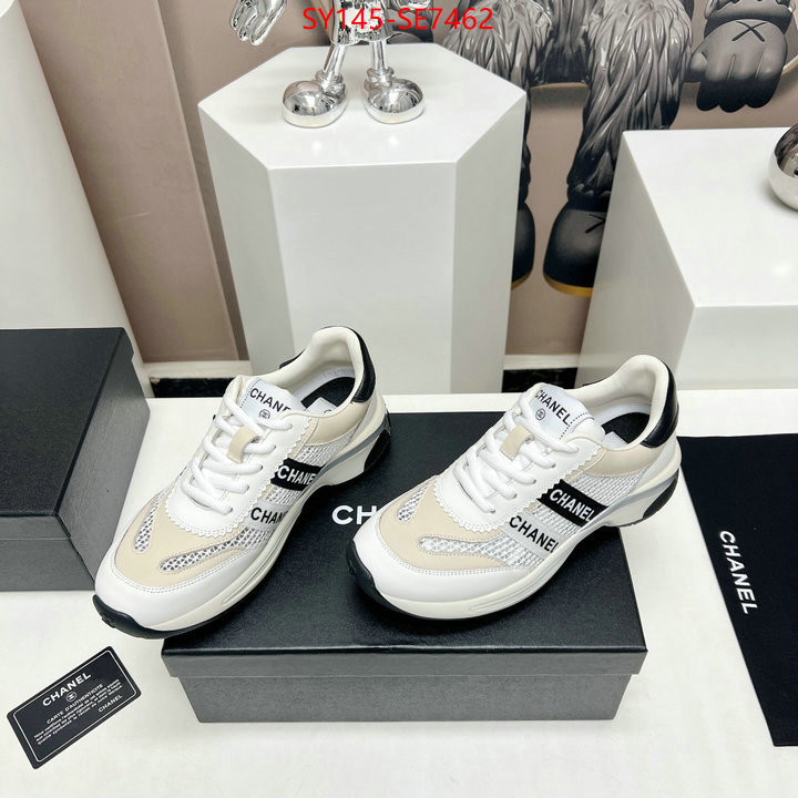 Women Shoes-Chanel,top fake designer ID: SE7462,$: 145USD