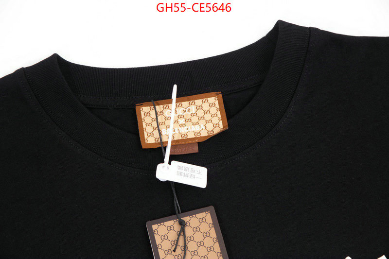 Clothing-Gucci,buy aaaaa cheap ID: CE5646,$: 55USD