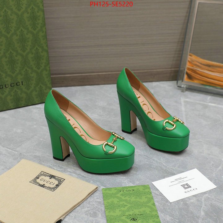 Women Shoes-Gucci,perfect replica ID: SE5220,$: 125USD