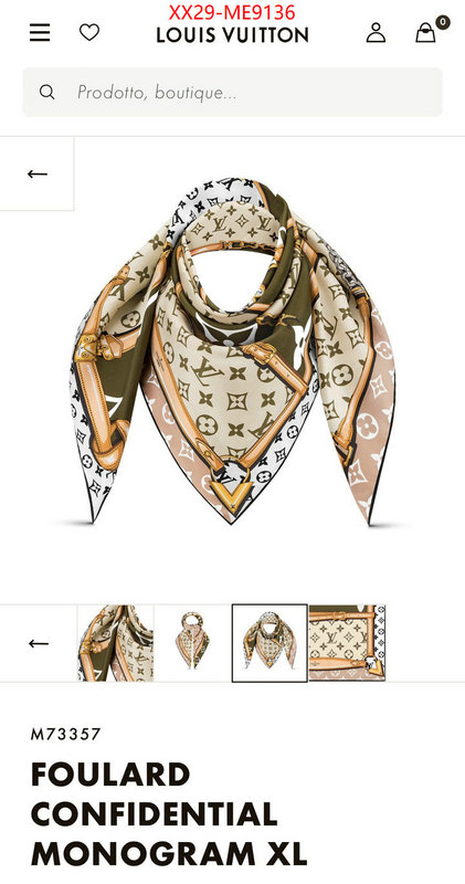 Scarf-LV,highest product quality ID: ME9136,$: 29USD