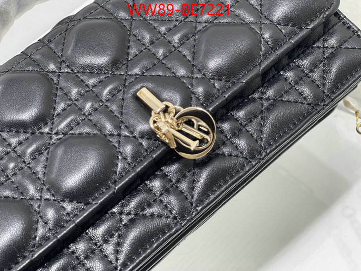 Dior Bags(4A)-Lady-,where can i buy ID: BE7221,$: 89USD