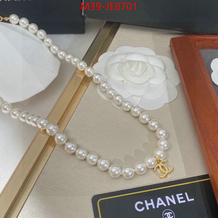 Jewelry-Chanel,counter quality ID: JE8701,$: 39USD