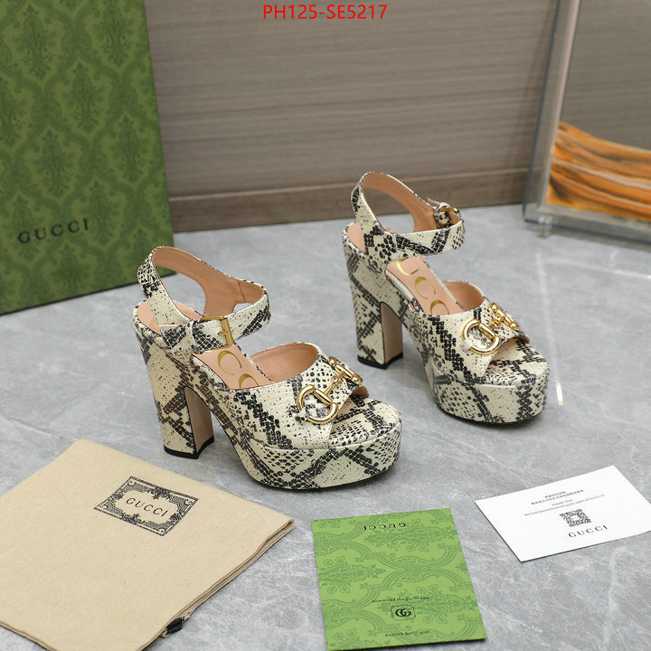 Women Shoes-Gucci,new designer replica ID: SE5217,$: 125USD