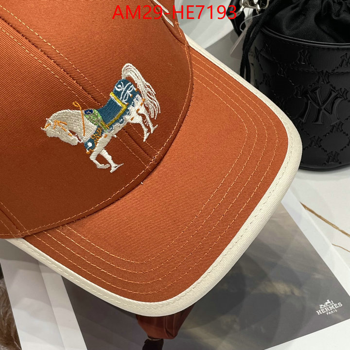 Cap (Hat)-Hermes,buy high quality cheap hot replica ID: HE7193,$: 29USD