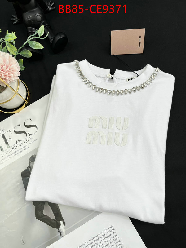 Clothing-MIU MIU,replica 1:1 high quality ID: CE9371,$: 85USD