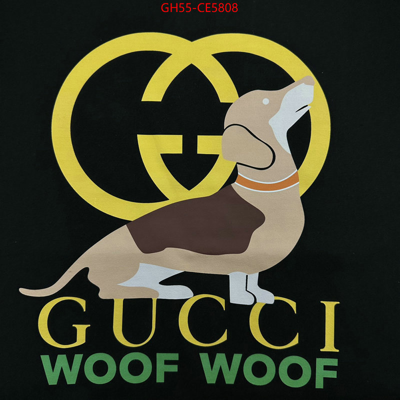 Clothing-Gucci,online china ID: CE5808,$: 55USD