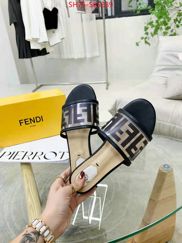 Women Shoes-Fendi,top quality fake ID: SE5289,