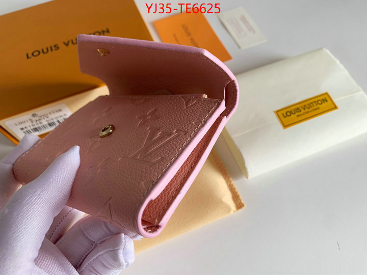 LV Bags(4A)-Wallet,highest quality replica ID: TE6625,$: 35USD