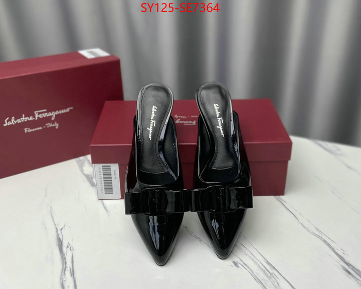 Women Shoes-Ferragamo,how to find designer replica ID: SE7364,$: 125USD