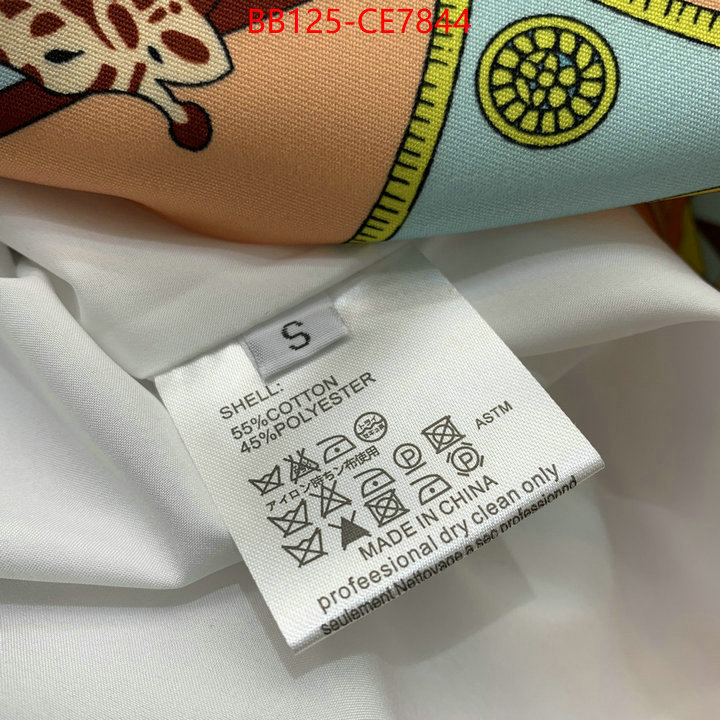 Clothing-Hermes,shop cheap high quality 1:1 replica ID: CE7844,$: 125USD