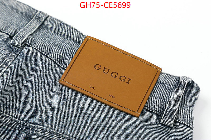 Clothing-Gucci,wholesale designer shop ID: CE5699,$: 75USD