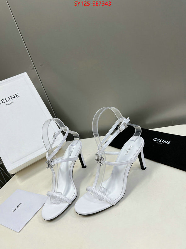 Women Shoes-CELINE,buying replica ID: SE7343,$: 125USD