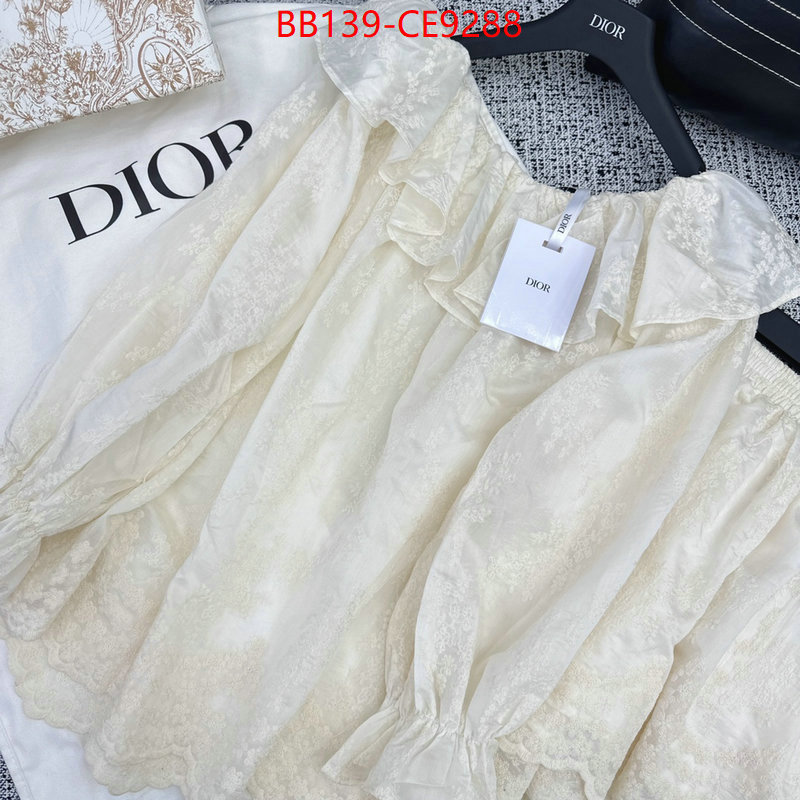 Clothing-Dior,high quality happy copy ID: CE9288,$: 139USD