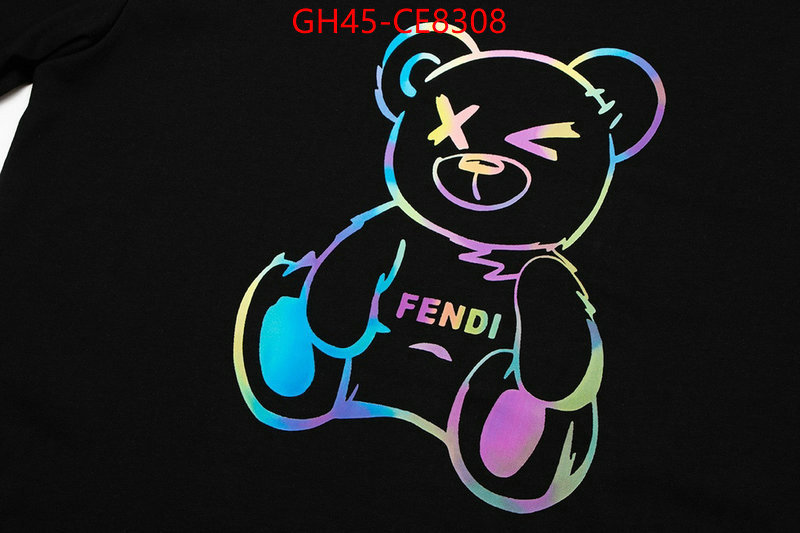 Clothing-Fendi,luxury ID: CE8308,$: 45USD