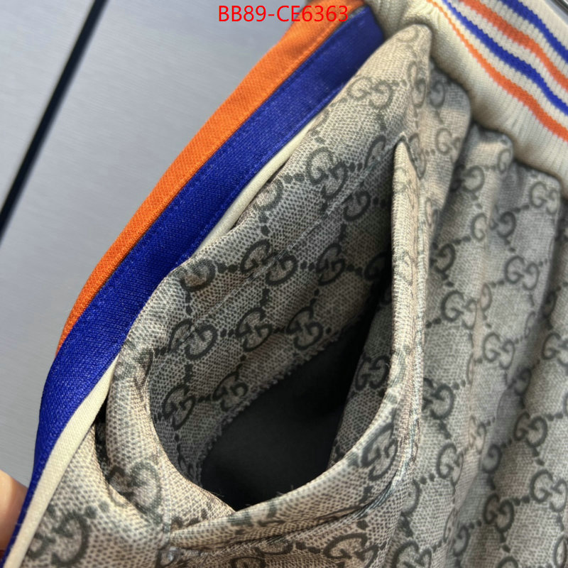 Clothing-Gucci,how to buy replica shop ID: CE6363,$: 89USD